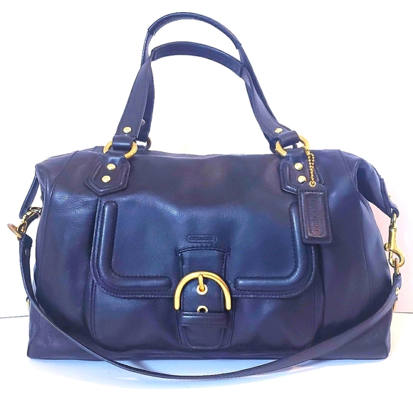 Coach Handbags - Coach F25151 Campbell Black Leather Bag